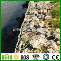 Alibaba China Hot Dipped Galvanized river bank protect gabion basket/gabion box